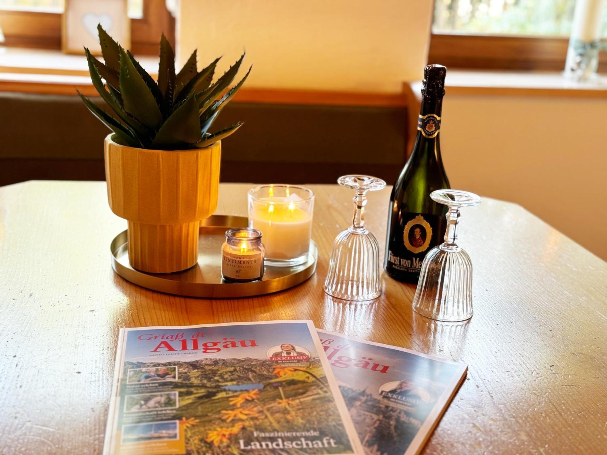 Alpines Wohlfuehl-Apartment Oplus Oberstaufen Extérieur photo